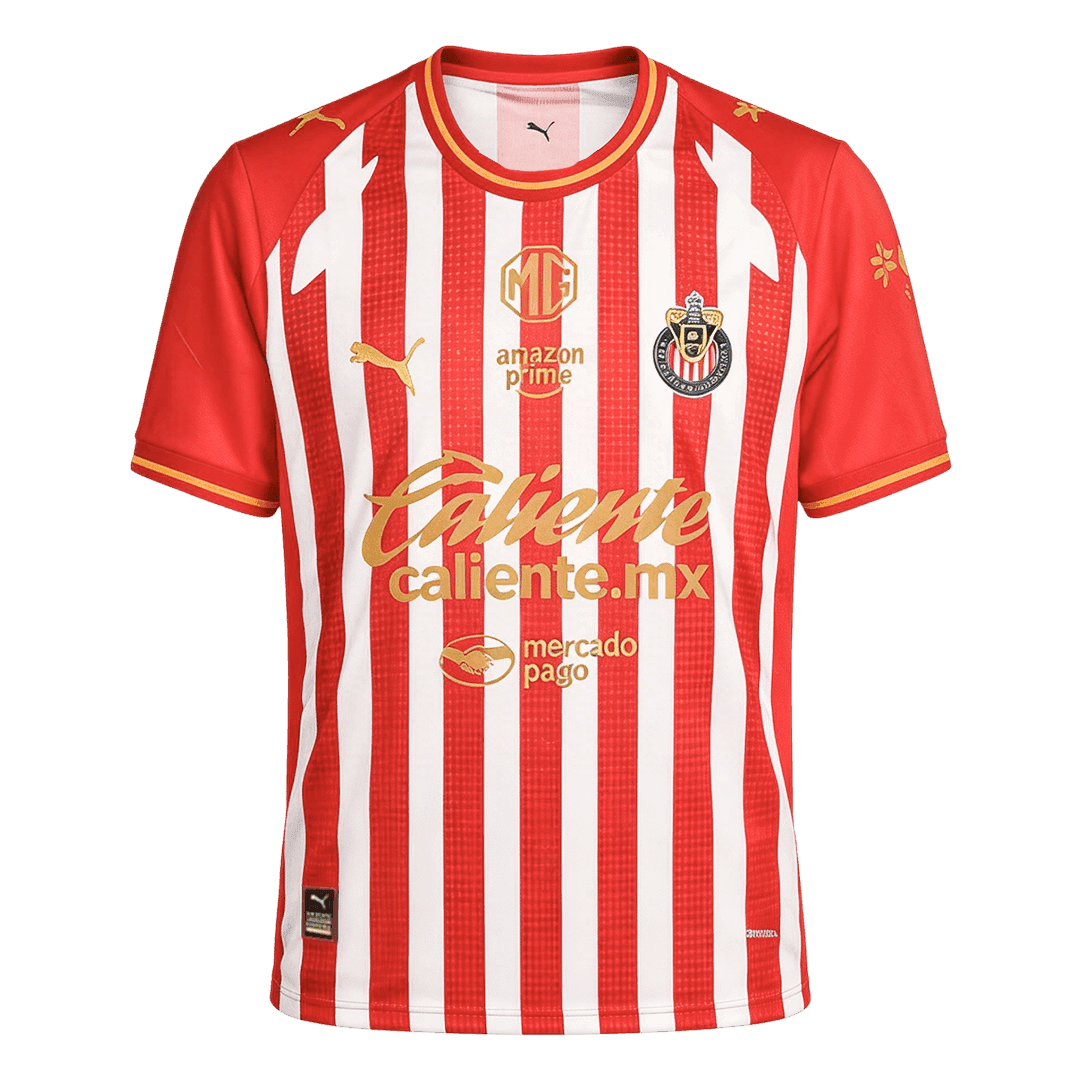 Chivas Mens Home Soccer Jersey 2026/27 Red&White