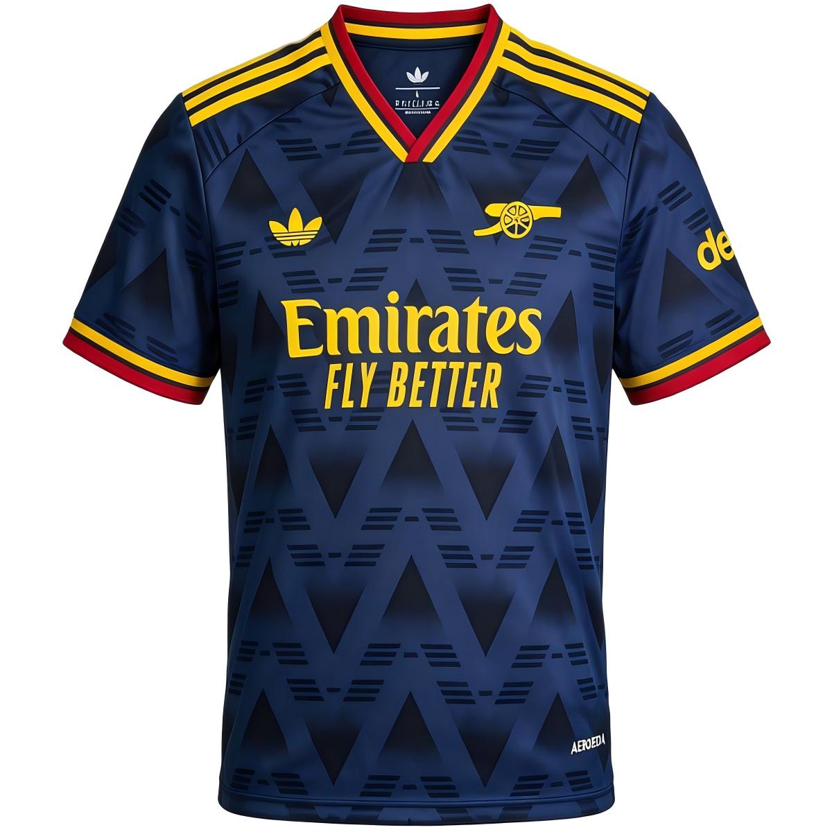 Arsenal Mens Away Soccer Jersey 2026/27 Navy