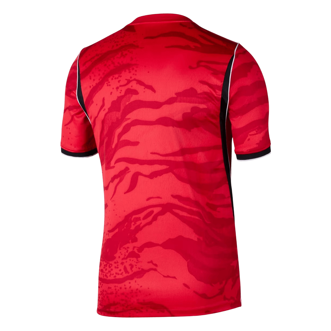 South Korea Mens Home Soccer Jersey World Cup 2026 Red