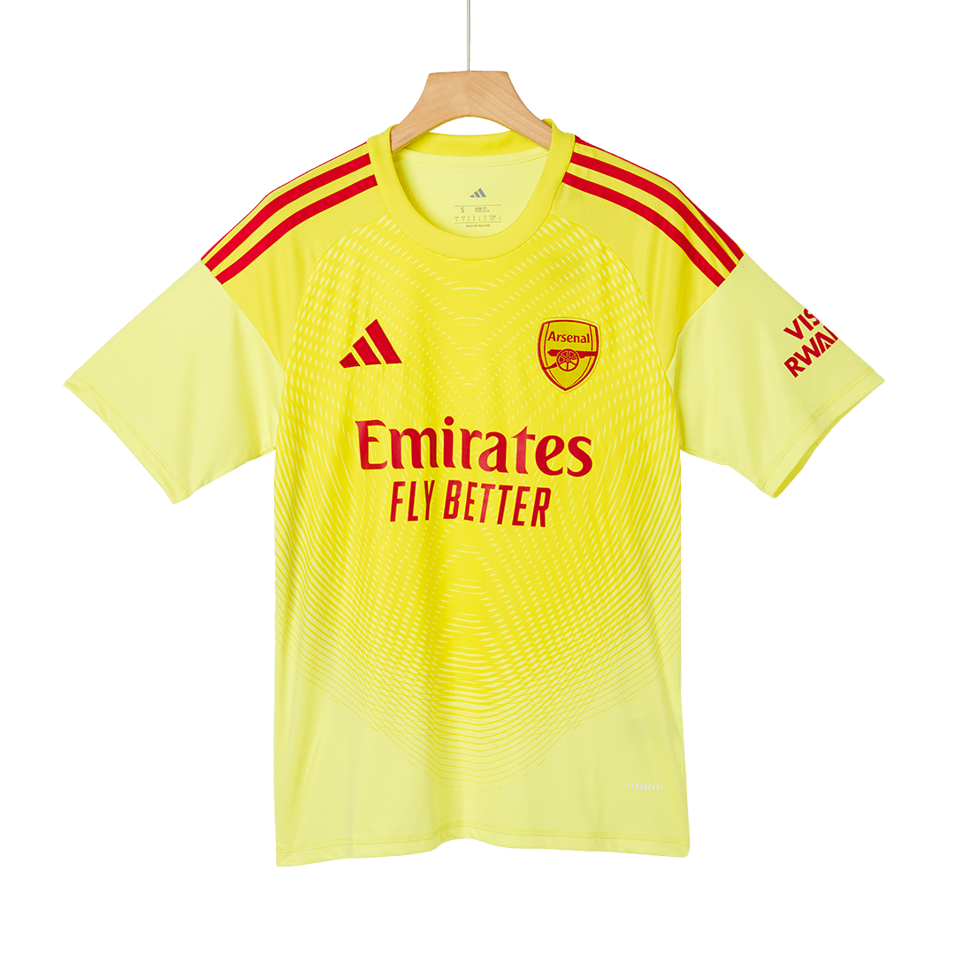 Arsenal Mens Soccer Jersey 2025/26 Yellow