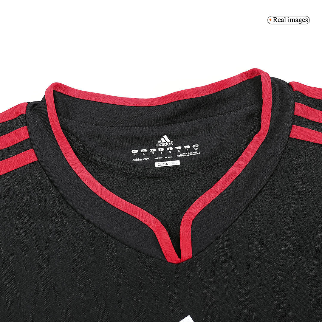 Retro Mexico Mens Away Soccer Jersey 2010 Black