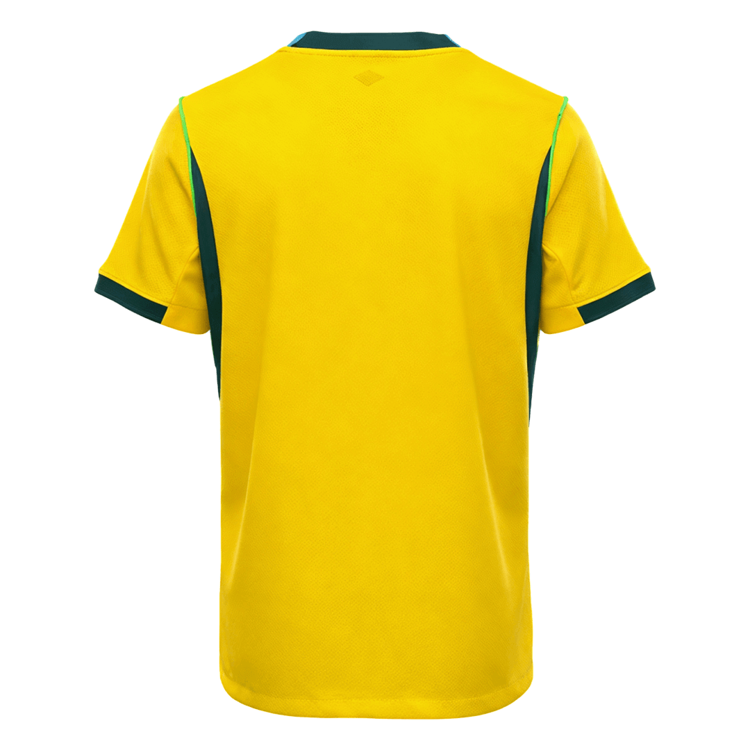 Brazil Mens Home Soccer Kit World Cup 2026 Yellow [PREMIUM]