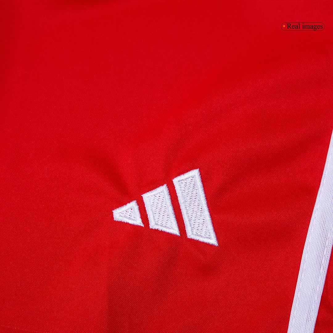 Bayern Munich Kids Home Soccer Kit 2025/26 Red