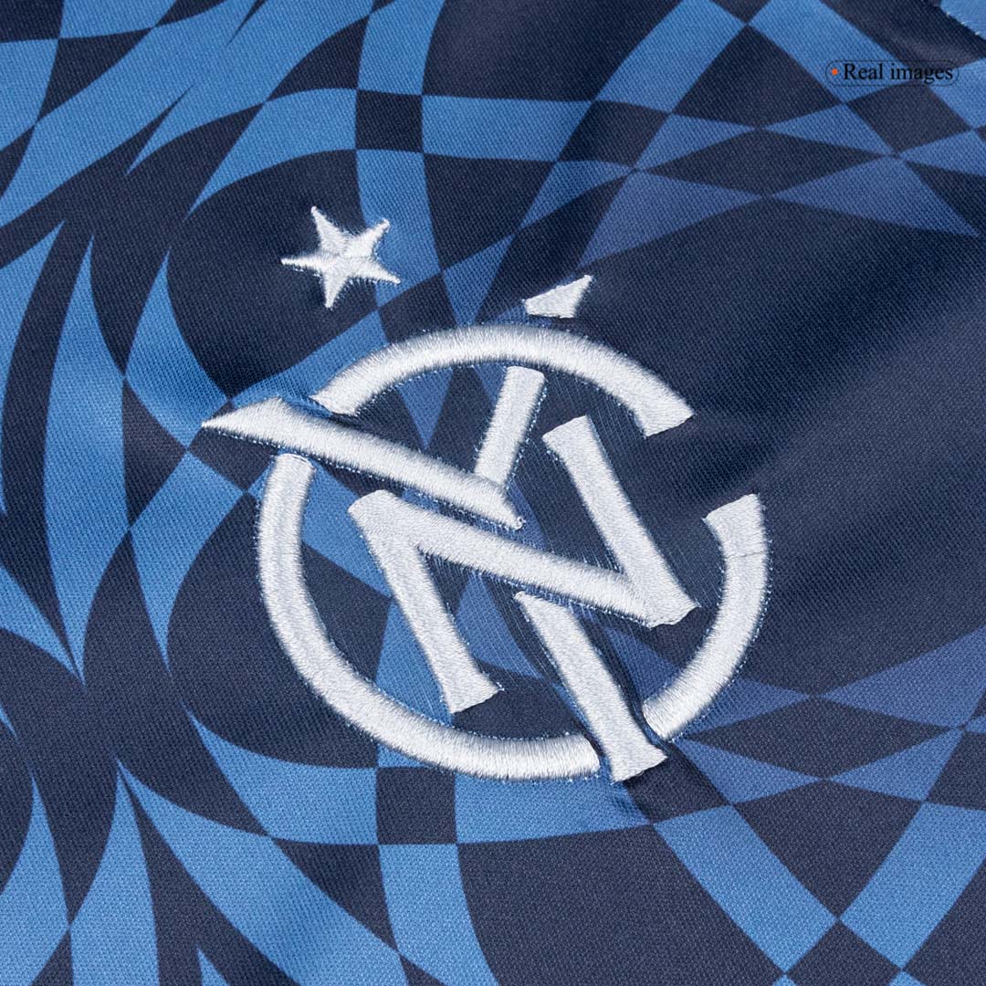 New York City Mens Away Soccer Jersey 2025/26 Blue