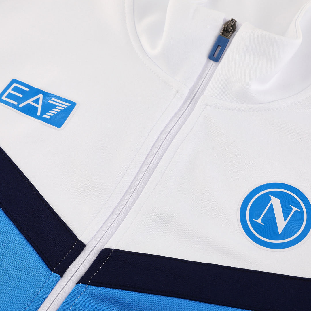 Napoli Mens Training Tracksuit Kit 2025/26 White