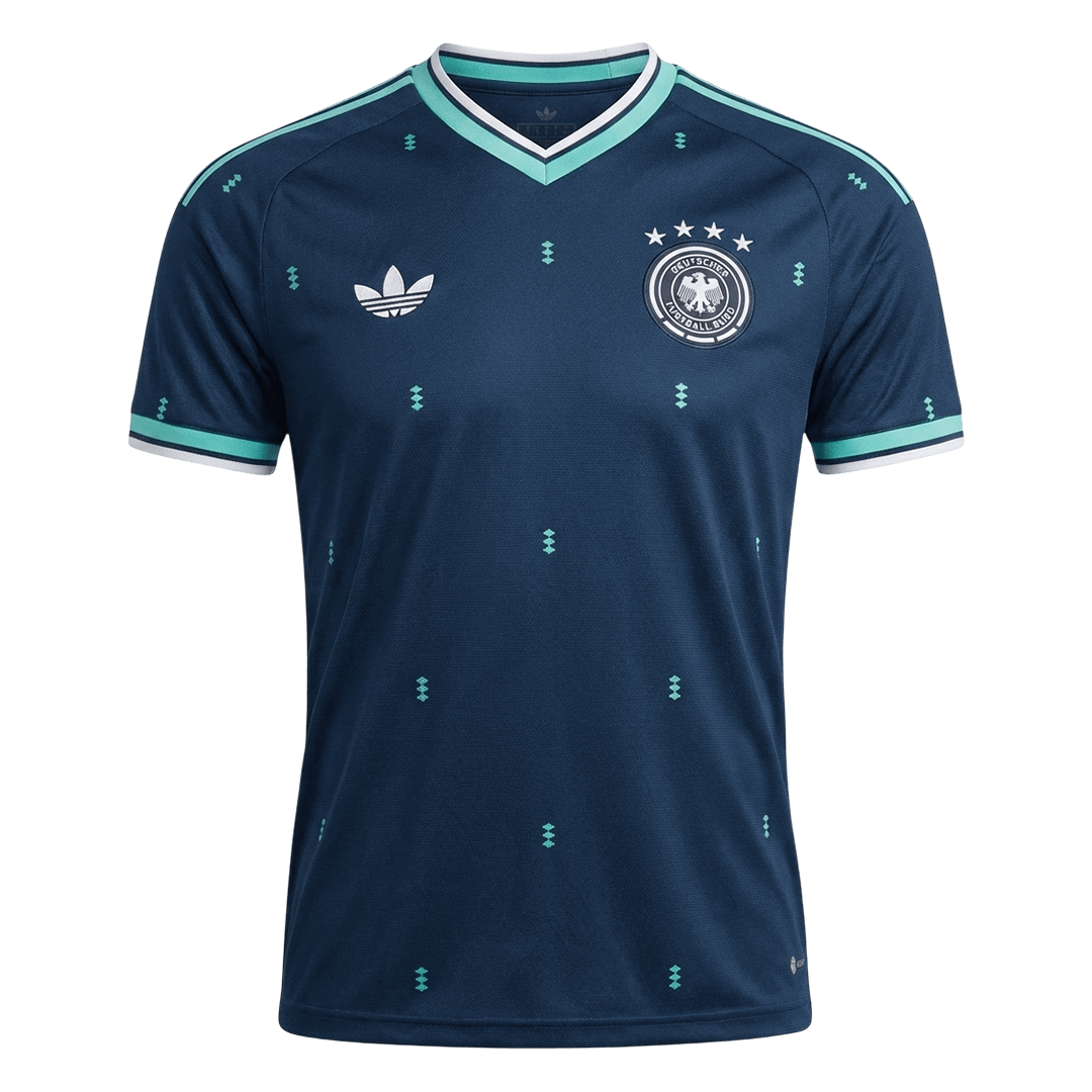 Germany Mens Away Soccer Jersey World Cup 2026 Navy - Player Version