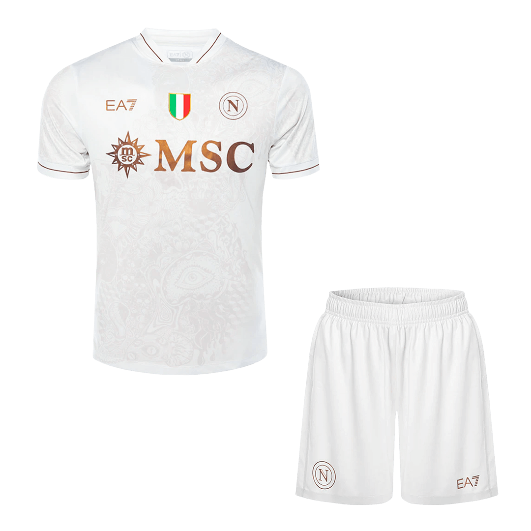 Napoli Mens Away Soccer Kit 2025/26