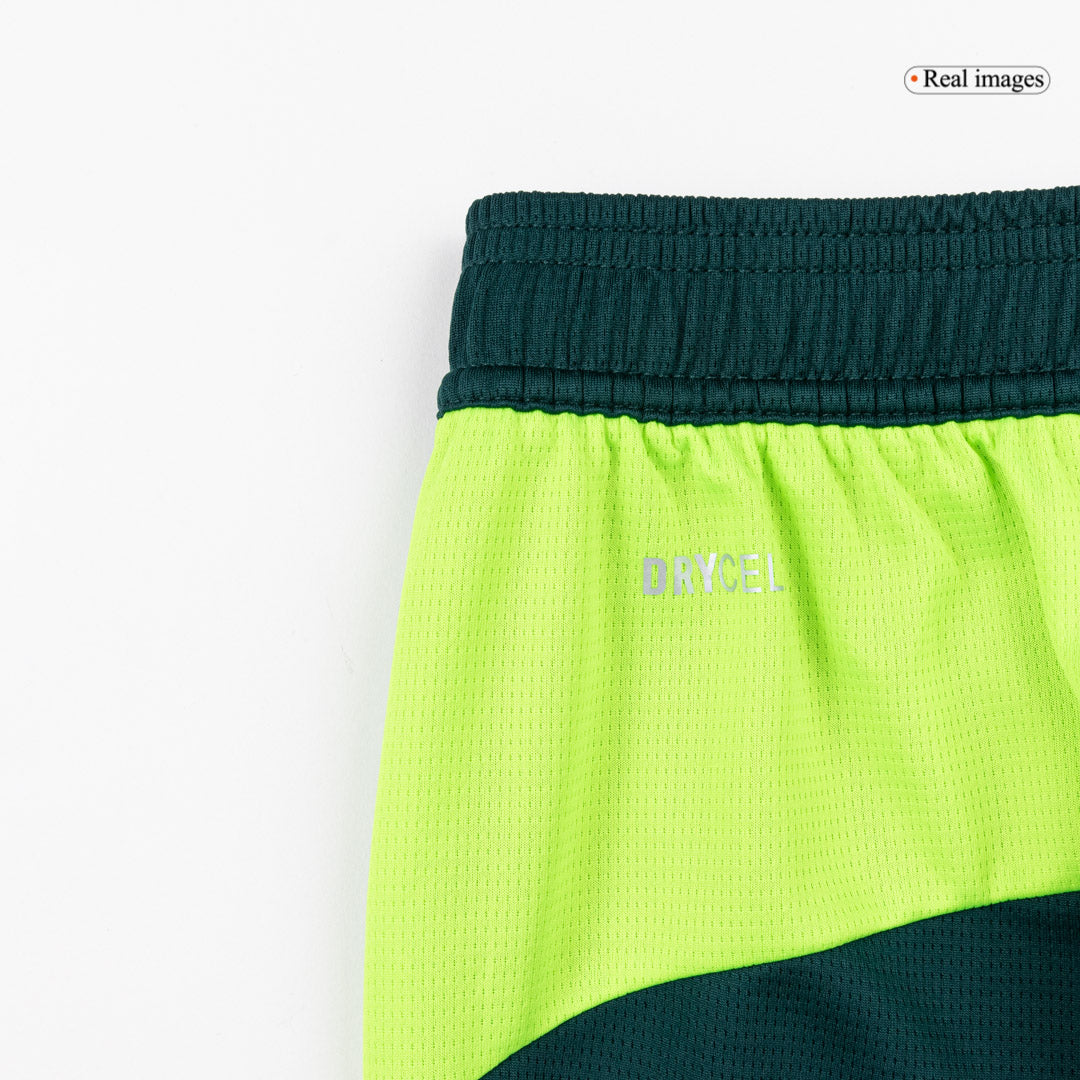 Manchester City Mens Fourth Away Soccer Kit 2025/26 Green