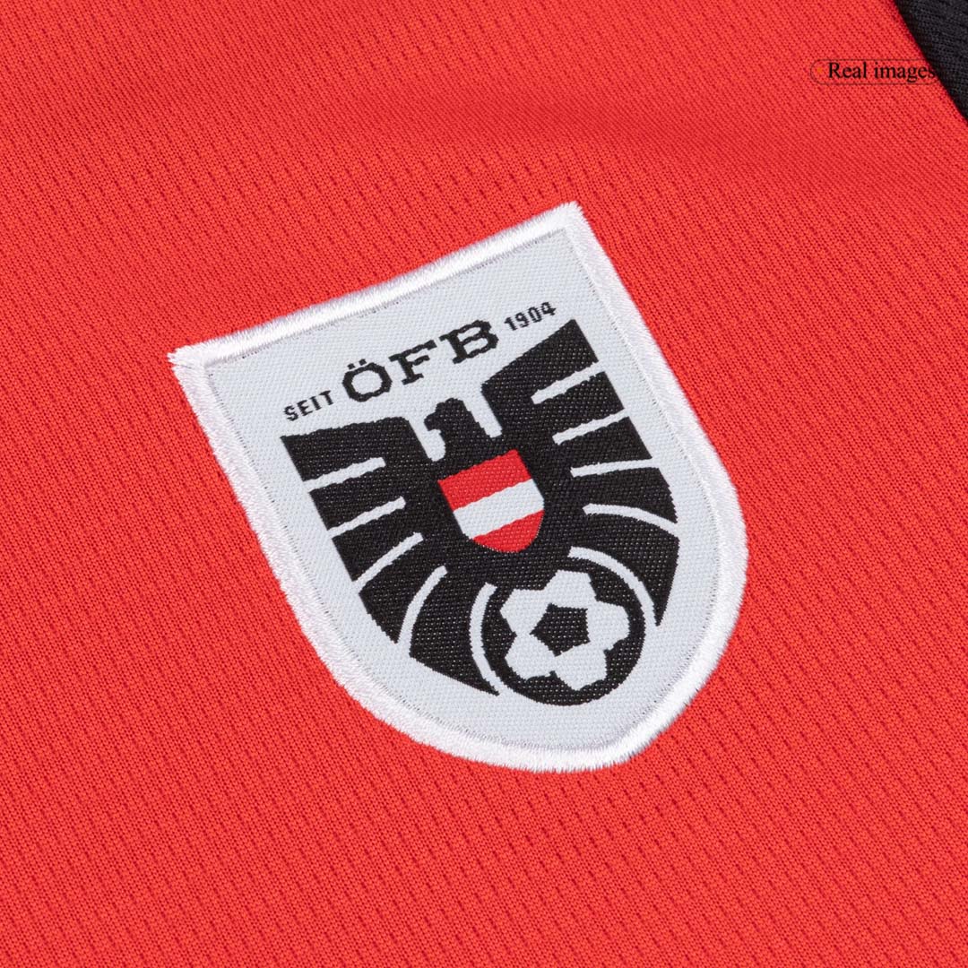Austria Kids Home Soccer Kit World Cup 2026 Red