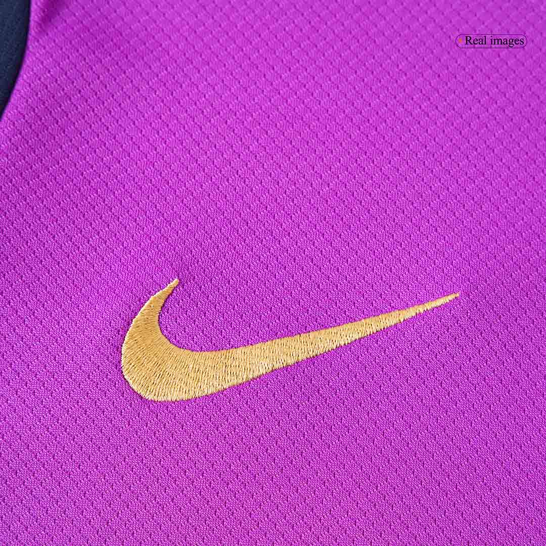 Barcelona Mens Pre-Match Soccer Jersey 2025/26 Purple