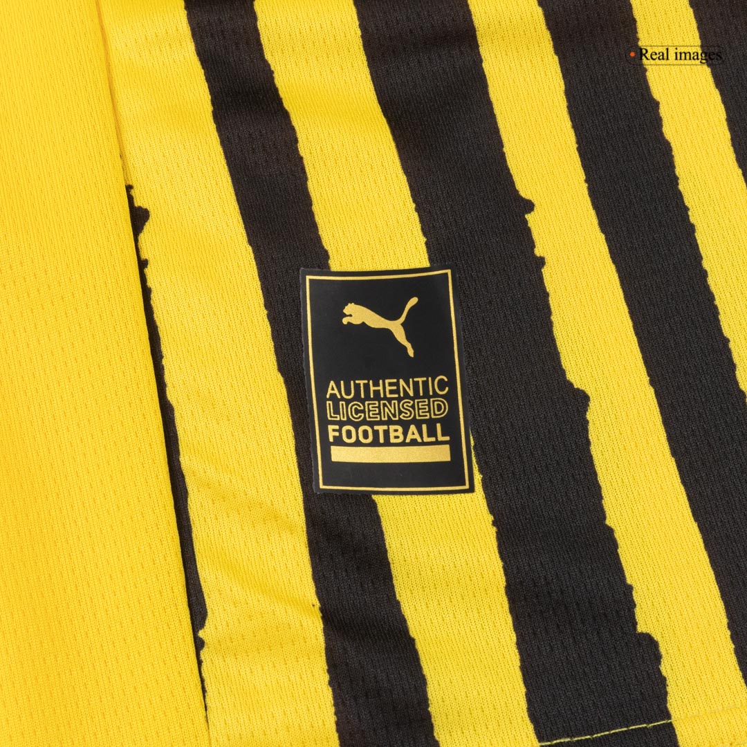 Borussia Dortmund Mens Home Soccer Jersey World Cup KidSuper 2025/26 Yellow
