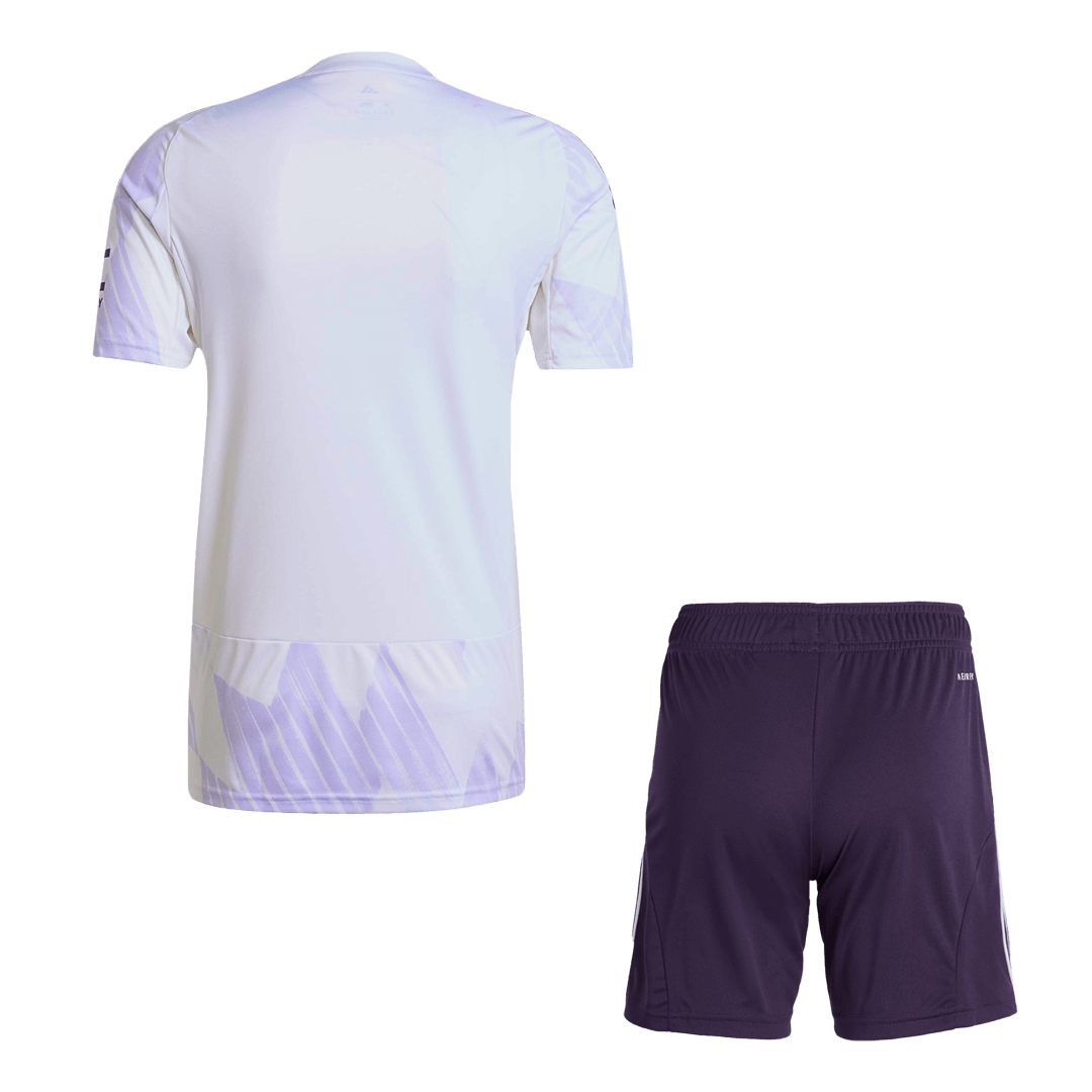 Manchester United Mens Away Soccer Kit 2025/26 White