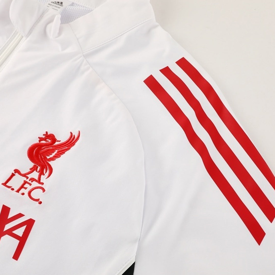 Liverpool Mens Windbreaker Jacket 2025/26 White