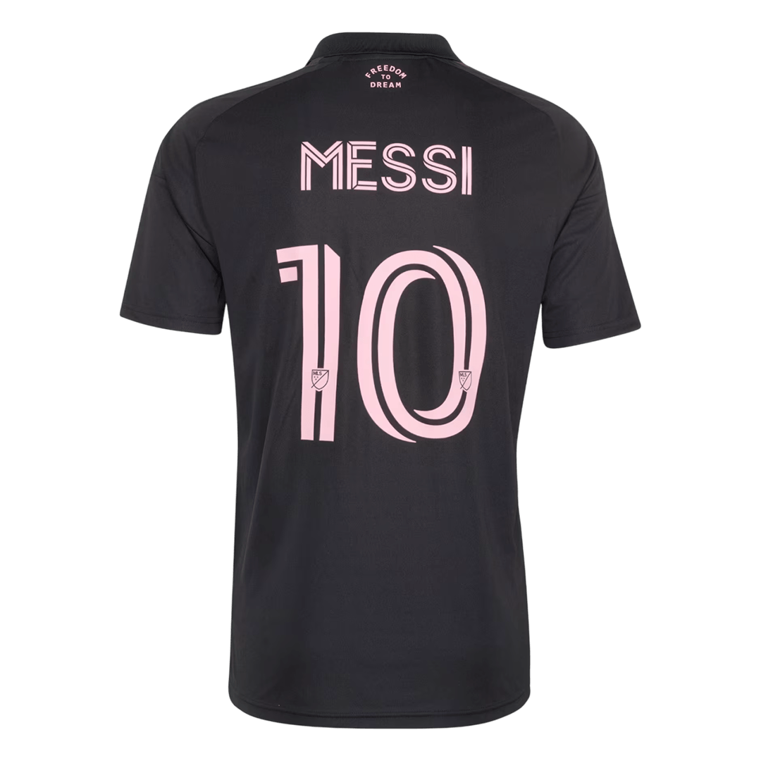 MESSI #10 Inter Miami CF Mens Away Soccer Jersey 2026 Black