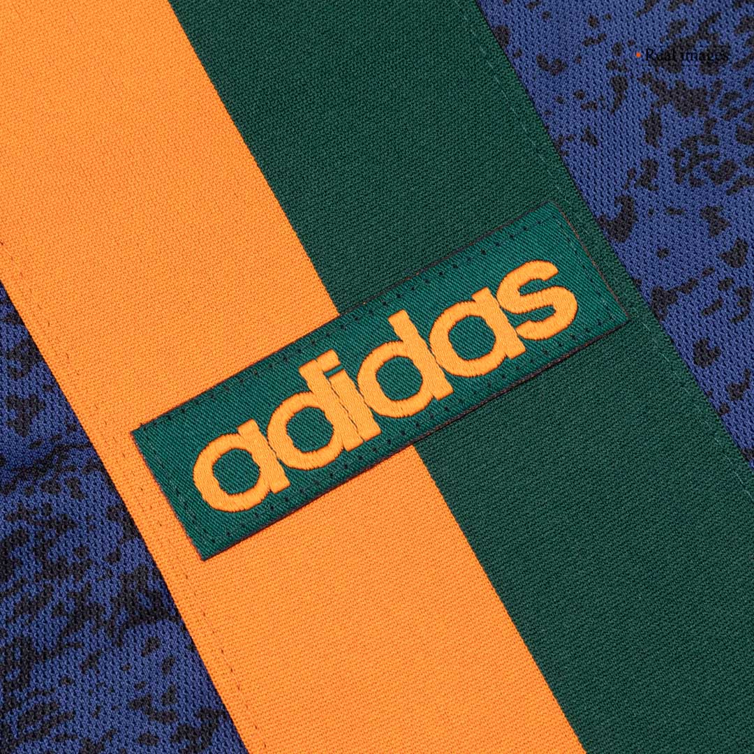 Retro Newcastle United Mens Away Soccer Jersey 1997/98 Navy