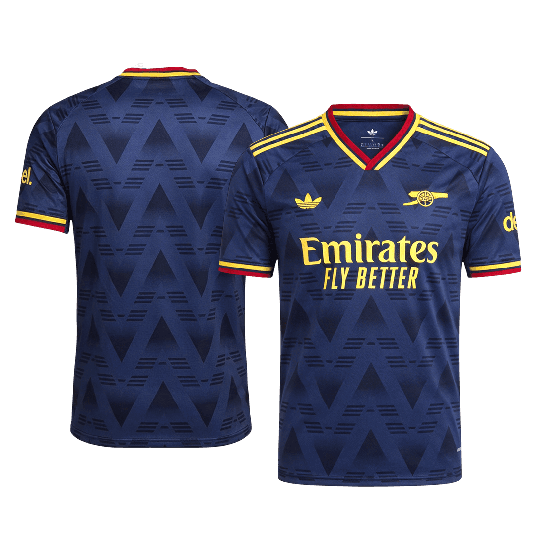 Arsenal Mens Away Soccer Jersey 2026/27 Navy - Player Version