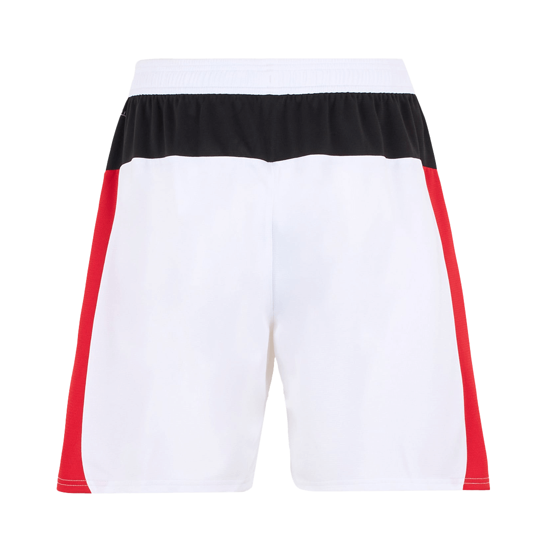 AC Milan Mens Away Soccer Shorts 2025/26 White