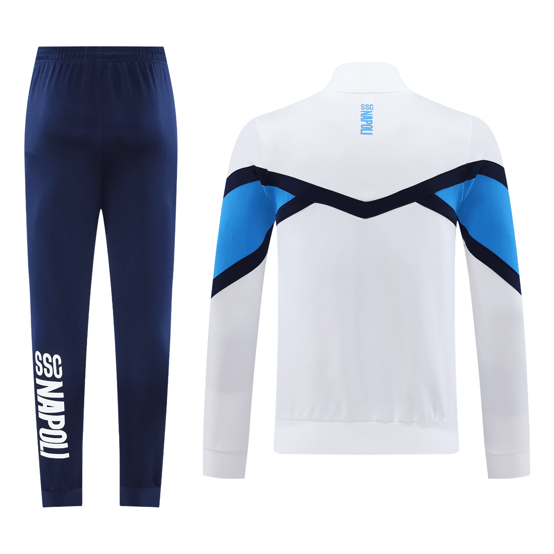 Napoli Mens Training Tracksuit Kit 2025/26 White