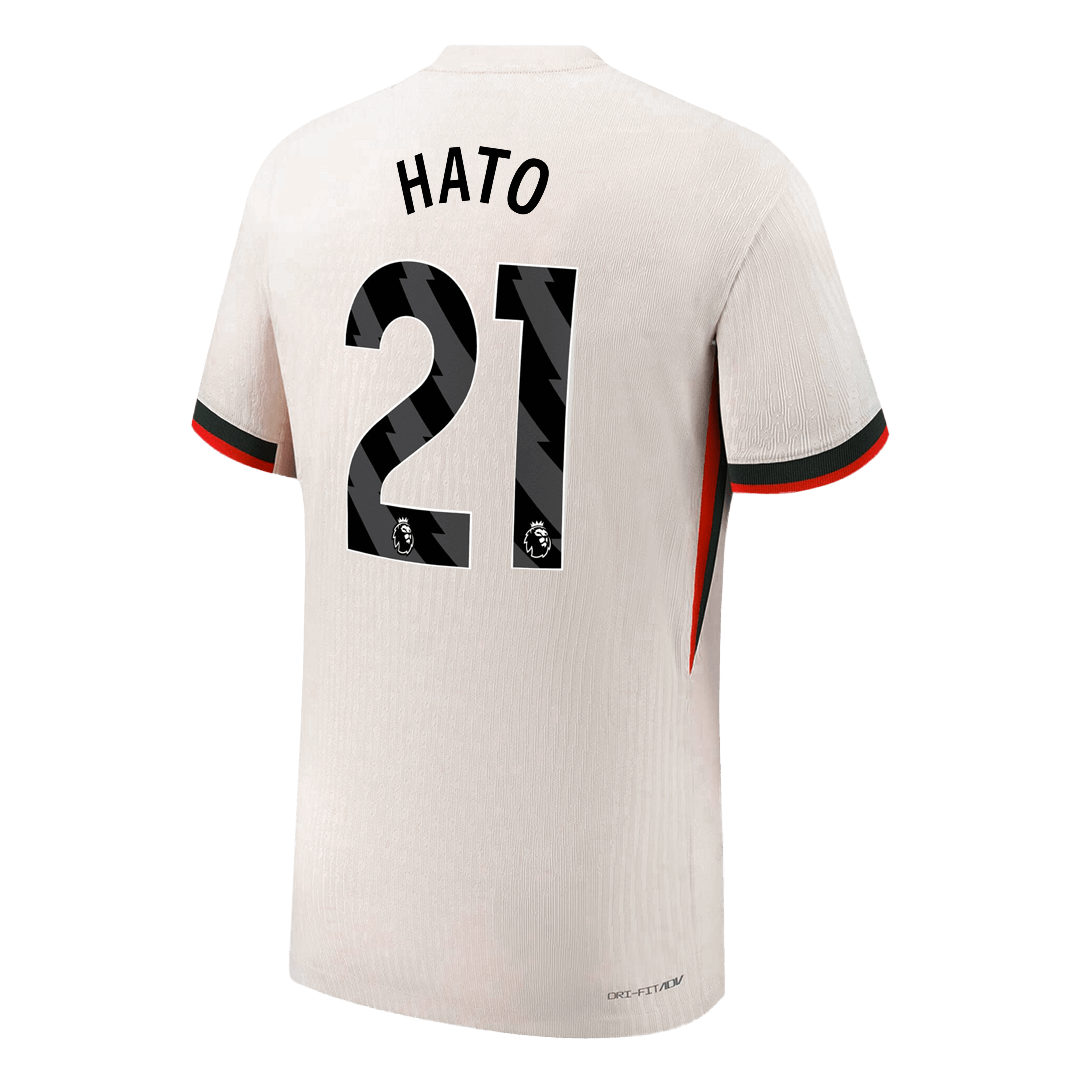 HATO #21 Chelsea Mens Away Soccer Jersey 2025/26 White - Player Version