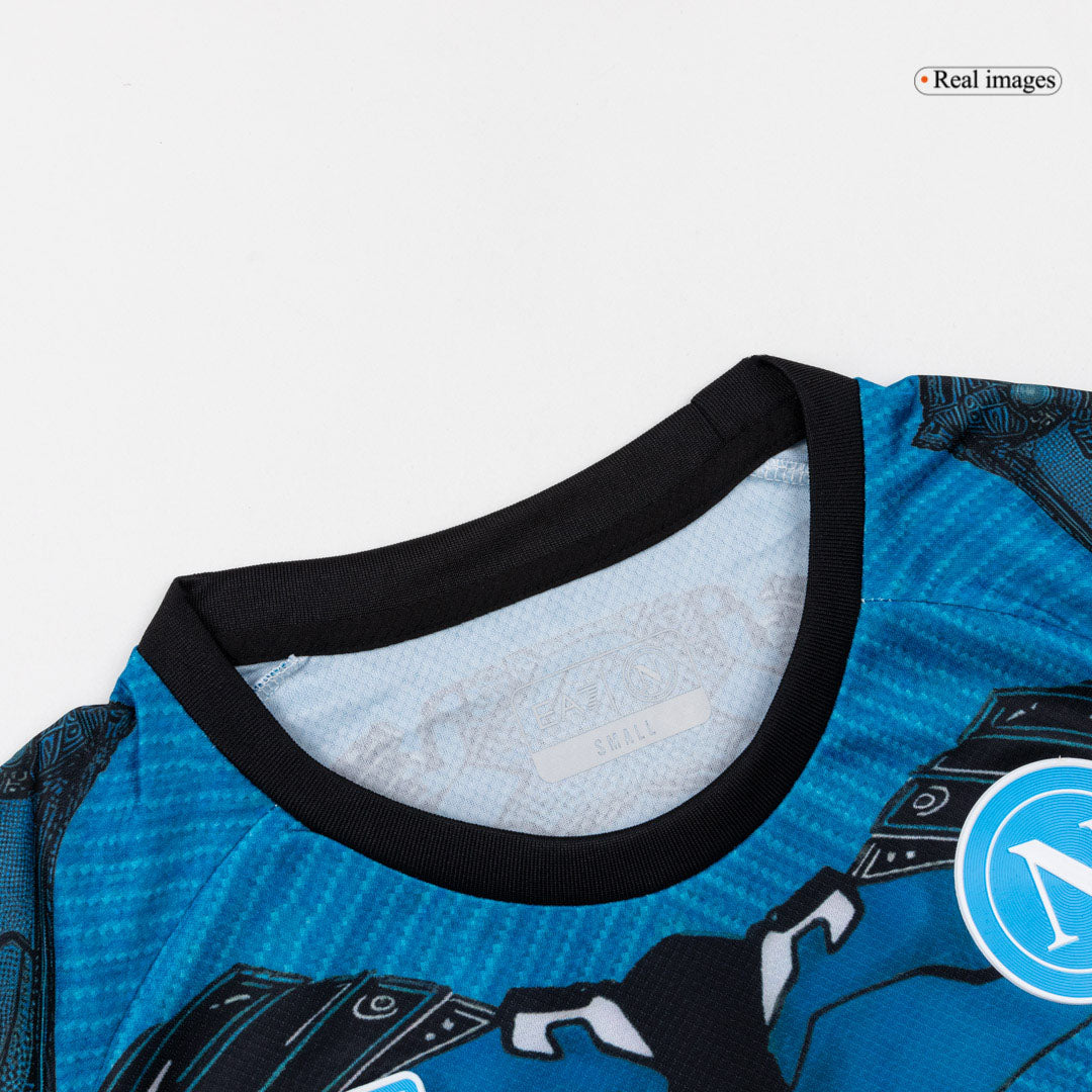 Napoli Mens Pre-Match Soccer Jersey 2025/26 Blue