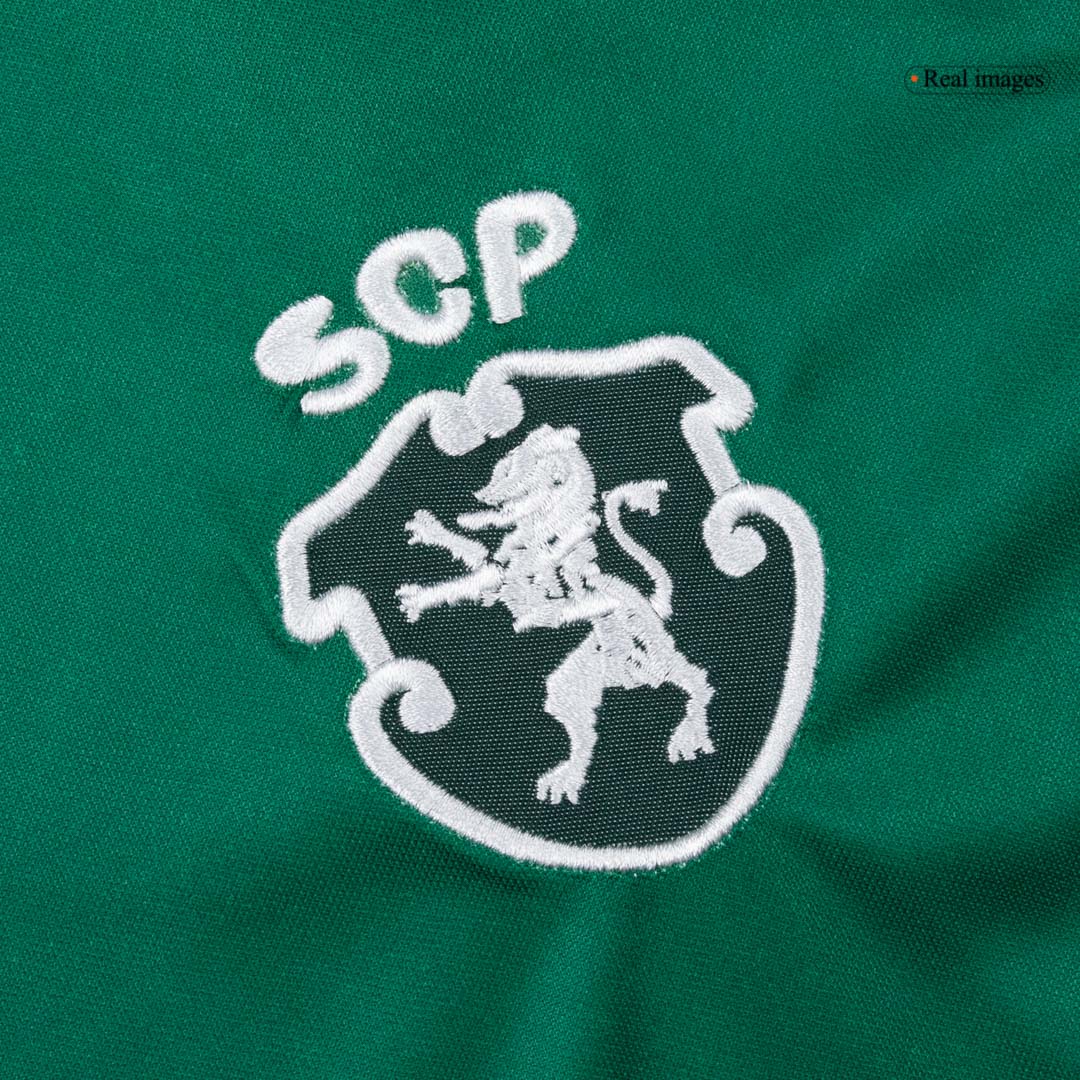 Sporting CP Mens Soccer Jersey 2025/26 White&Green