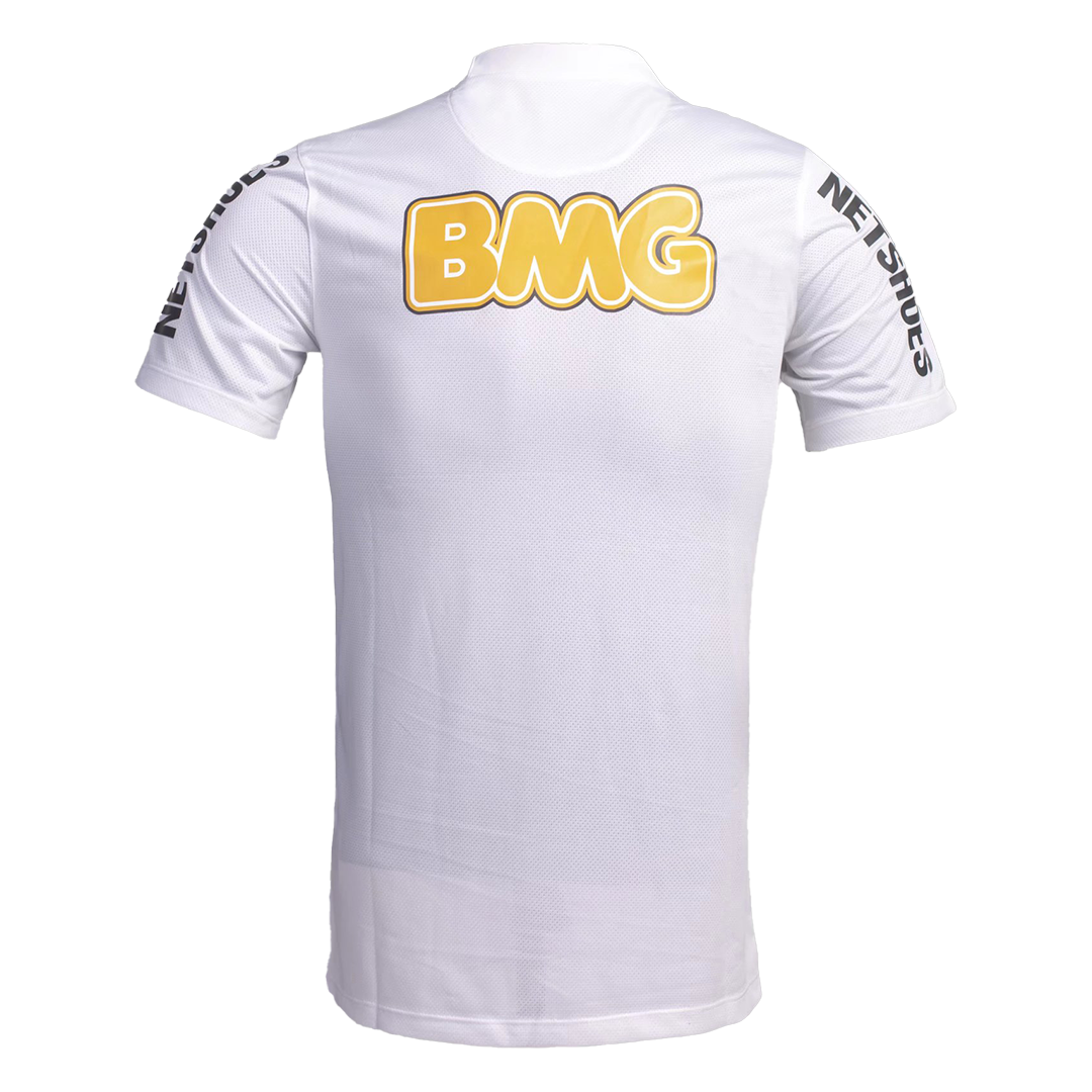 Retro Santos FC Mens Home Soccer Jersey 2011/12 White