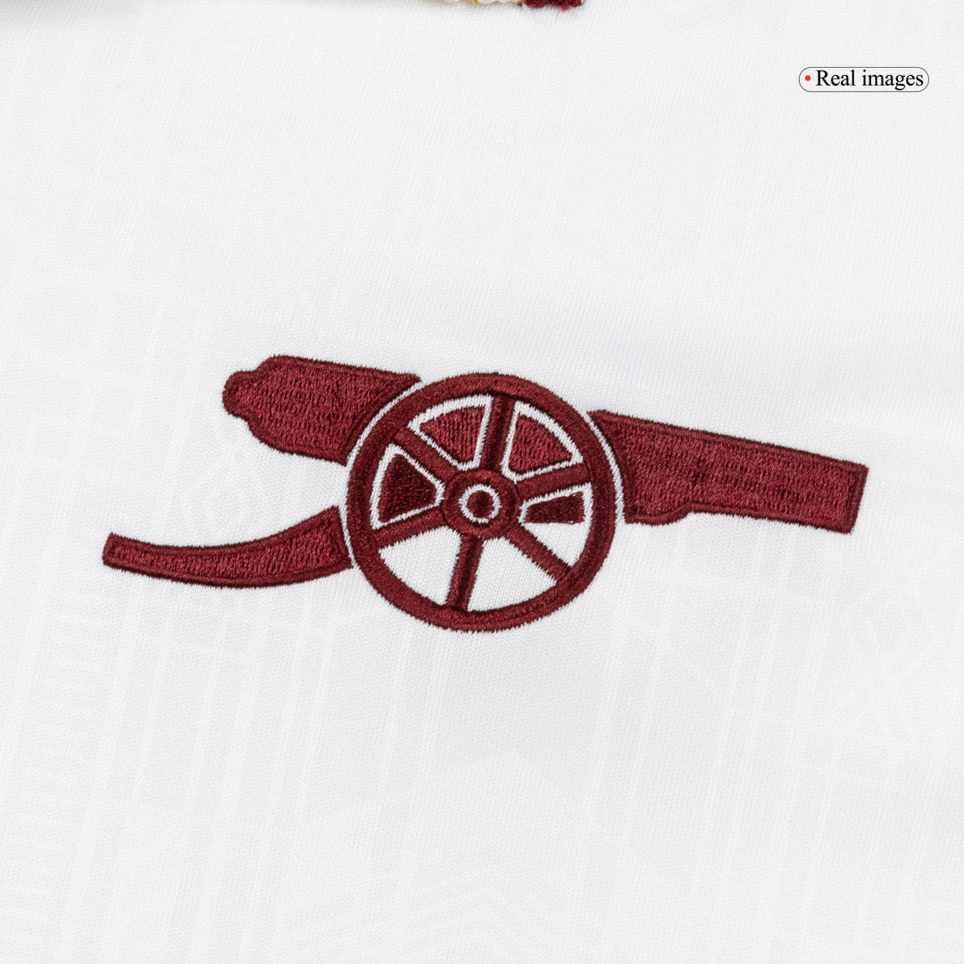 Arsenal Mens Third Away Soccer Full Set 2025/26 White