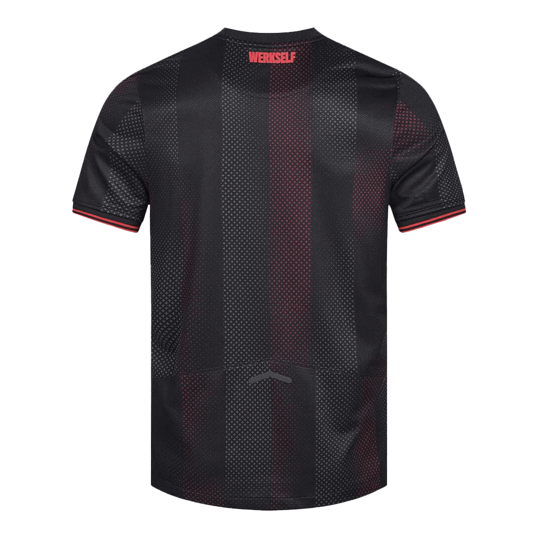 Bayer 04 Leverkusen Mens Home Soccer Jersey 2025/26 Black