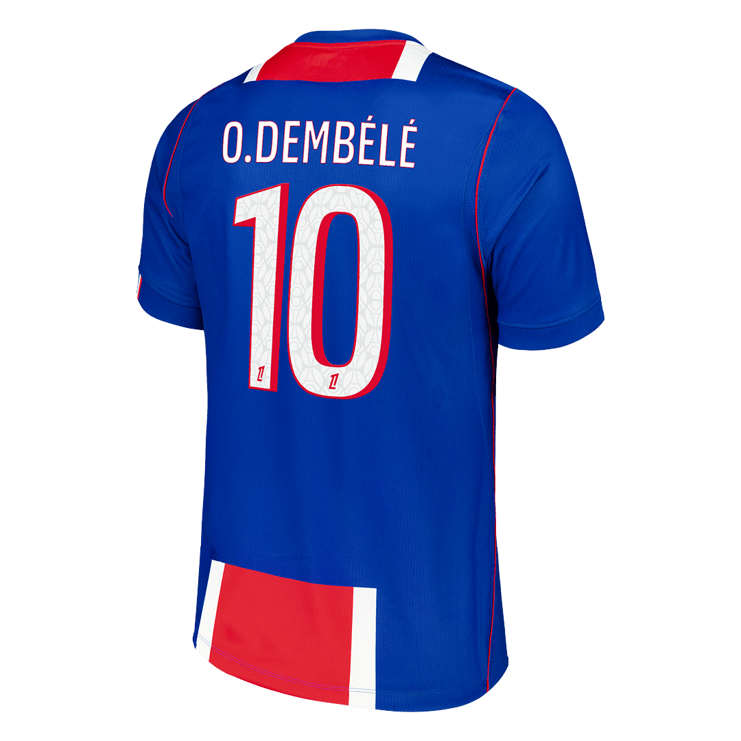 O.DEMBÉLÉ #10 PSG Mens Home Soccer Jersey 2026/27 Old Royal