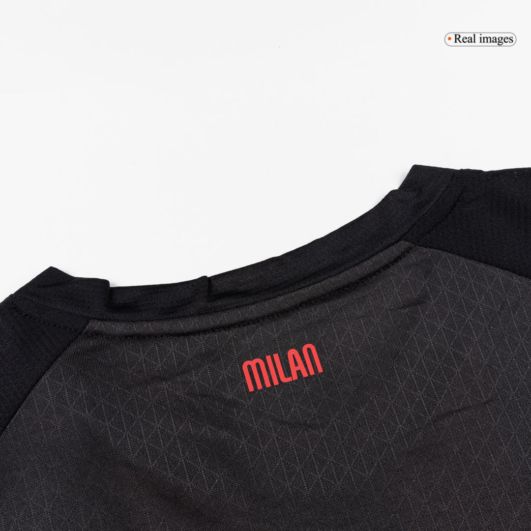AC Milan Mens Home Soccer Jersey 2025/26 Red&Black - Player Version