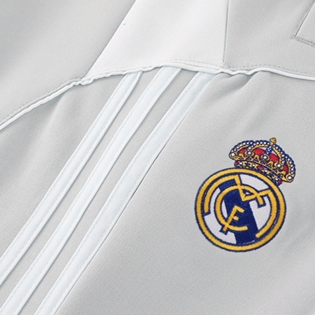 Real Madrid Mens Home Training Jacket 2025/26 Gray