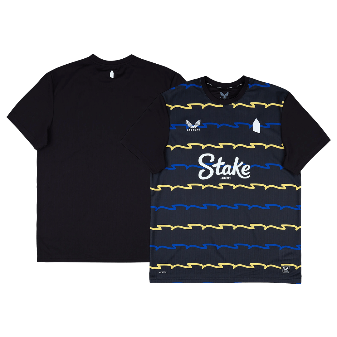 Everton Mens Third Away Soccer Jersey 2025/26 Black