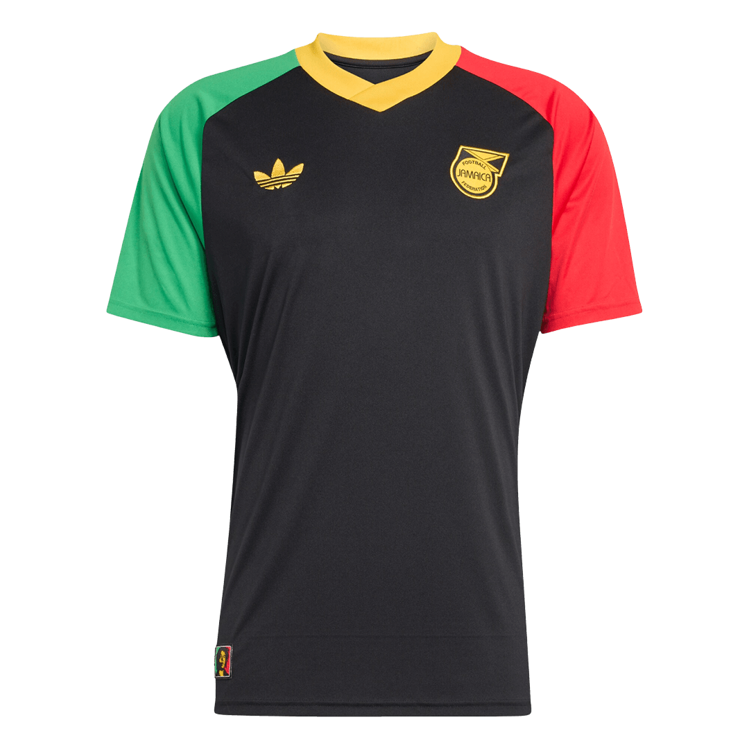Jamaica Mens Pre-Match Soccer Jersey World Cup 2026 Black