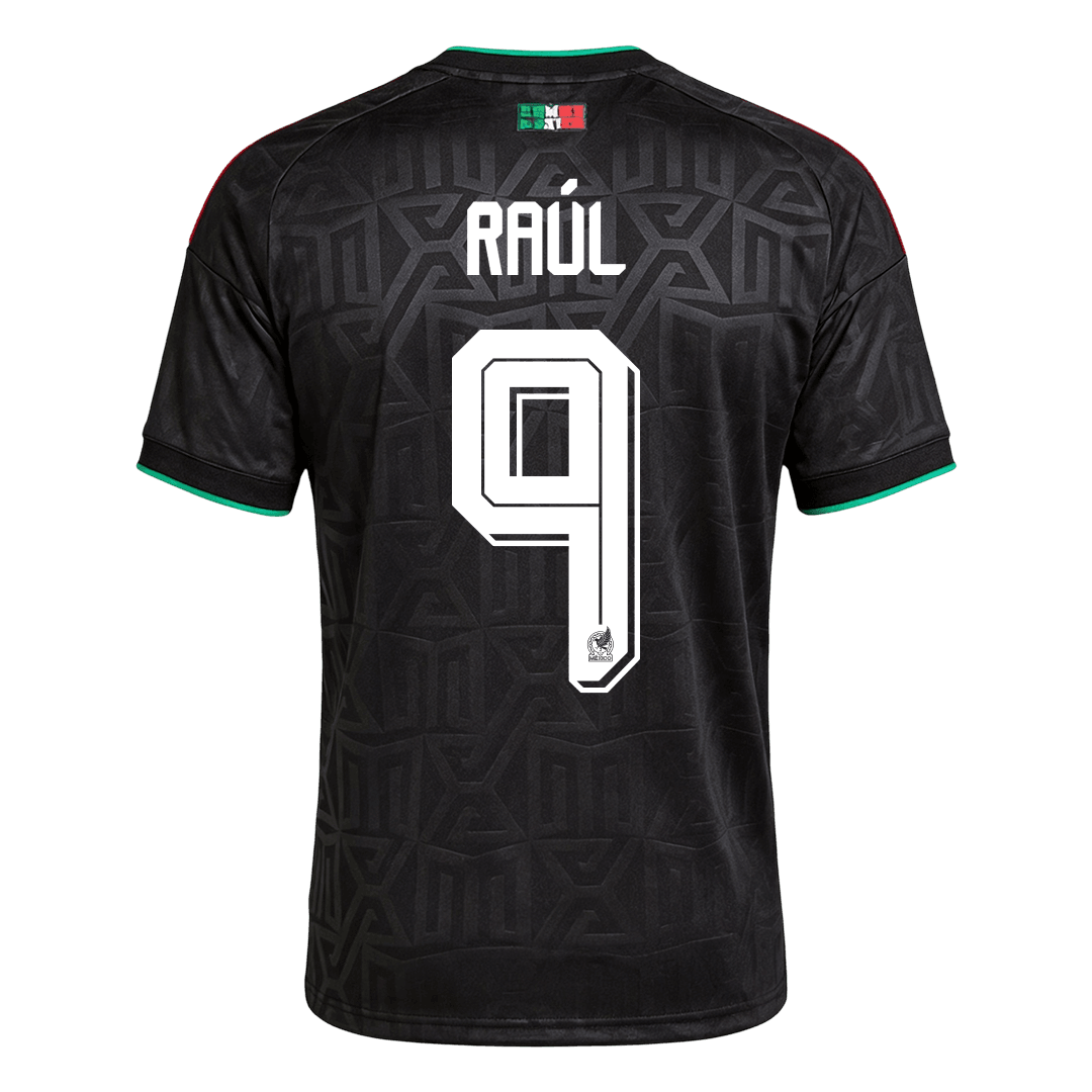 RAÚL #9 Mexico Mens Third Soccer Jersey World Cup 2026 Black