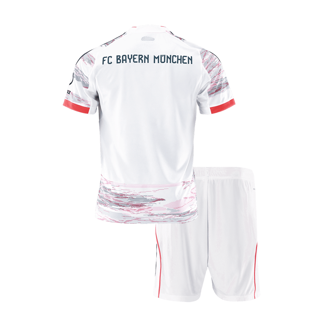 Bayern Munich Kids Away Soccer Kit 2025/26 White