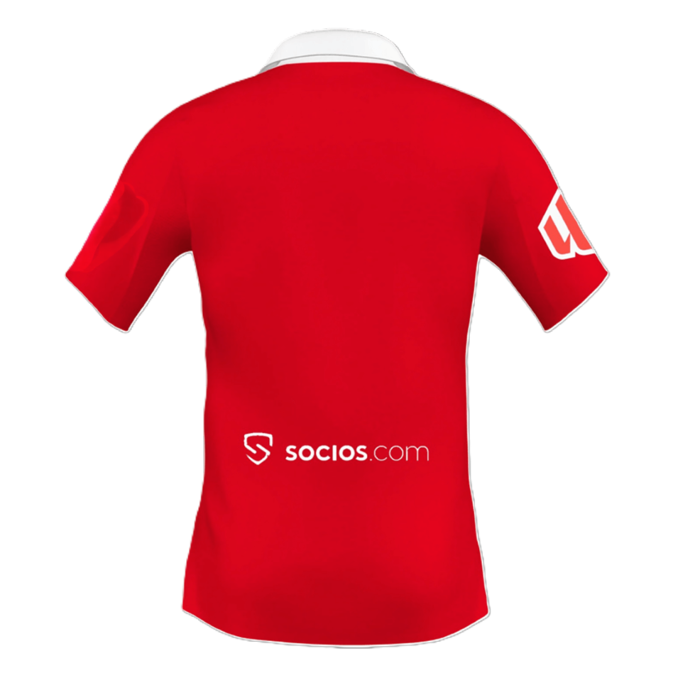 Sevilla Mens Away Soccer Jersey 2025/26 Red