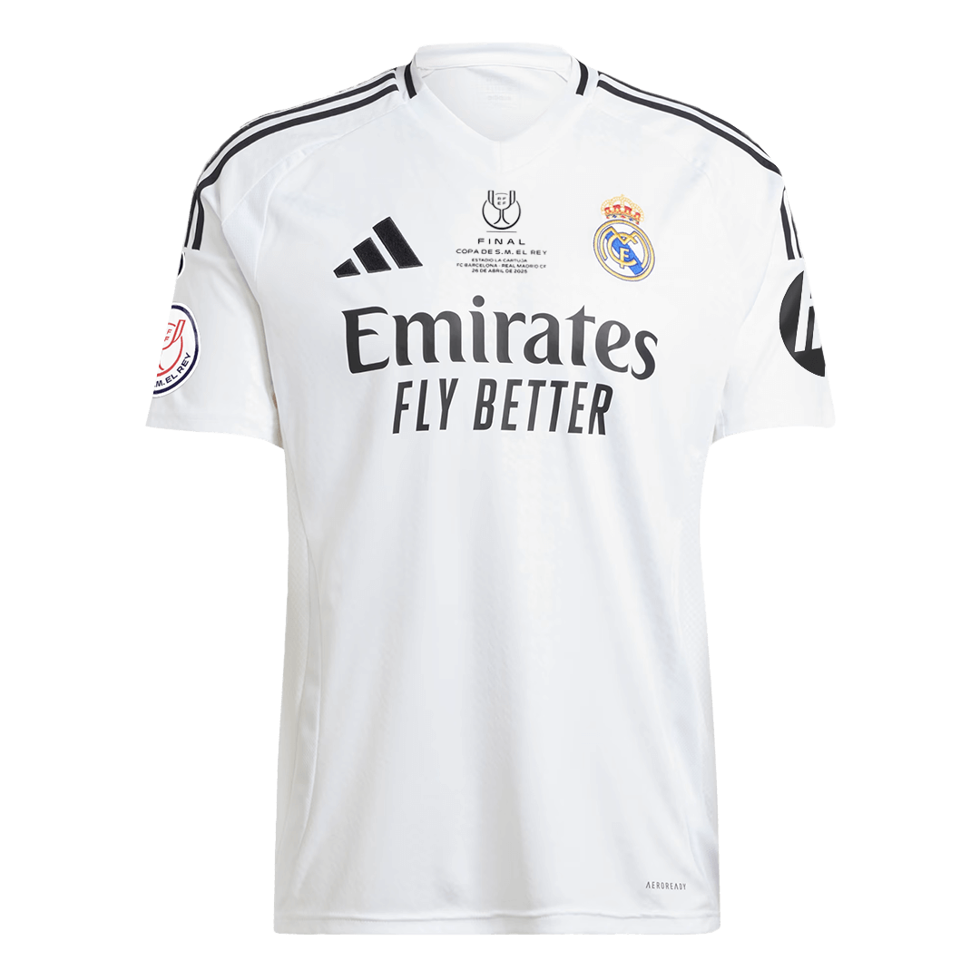 Real Madrid Mens Home Soccer Jersey 2024/25 White