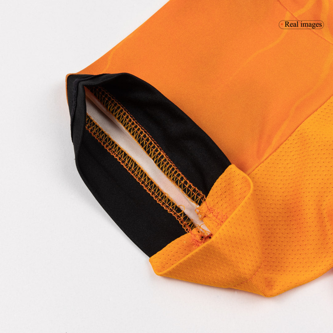 DYBALA #21 Roma Mens Away Soccer Jersey 2025/26 Orange