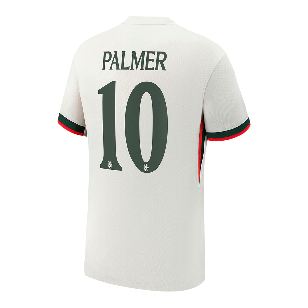 PALMER #10 Chelsea Mens Away Soccer Jersey UCL 2025/26 White