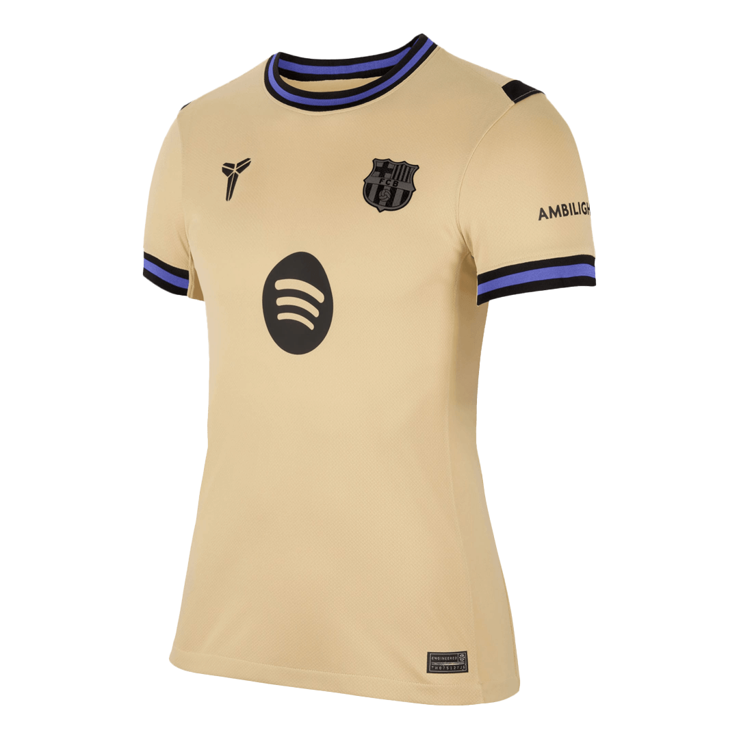 Barcelona Womens Away Soccer Jersey 2025/26 Yellow