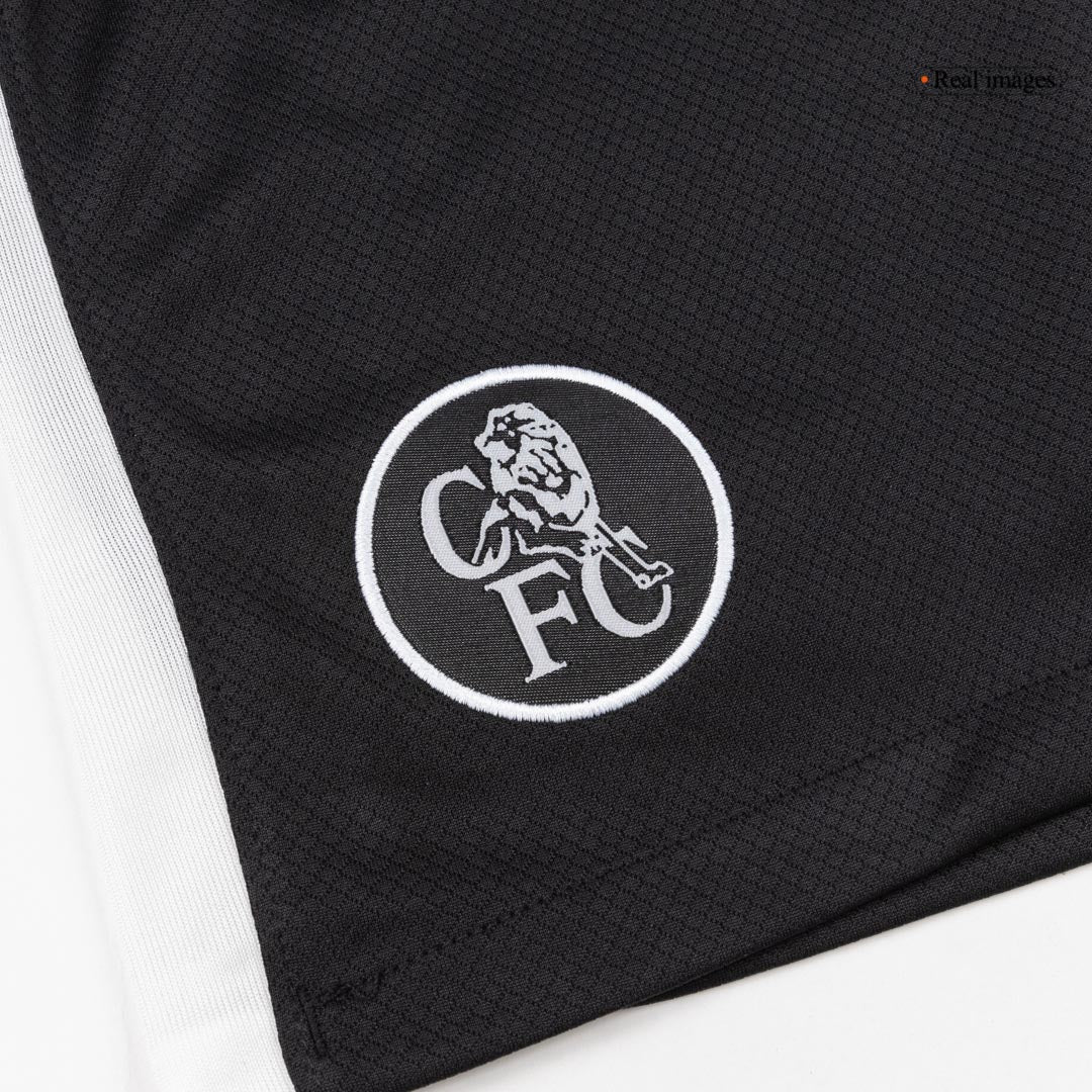 Chelsea Mens Third Away Soccer Kit 2025/26 Black