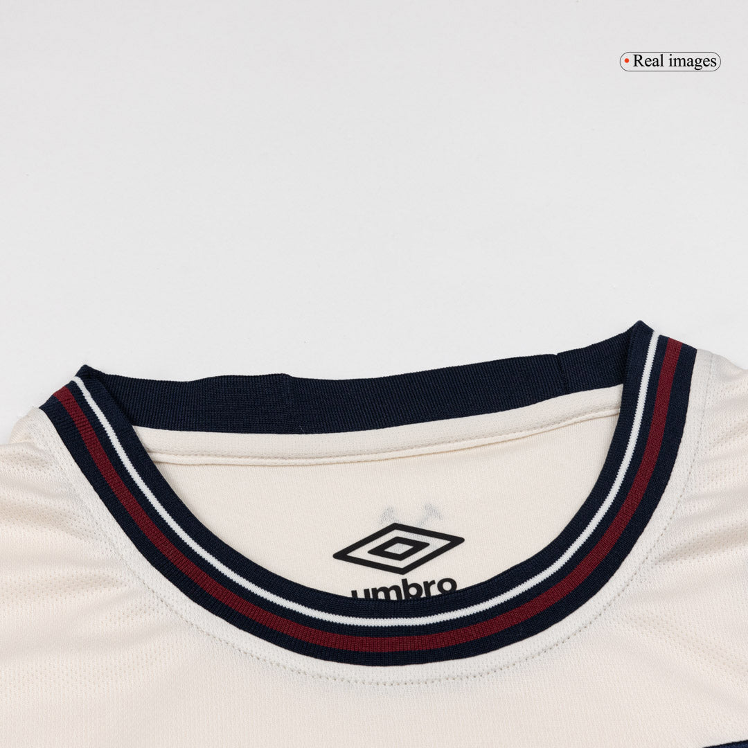 West Ham United Mens Away Soccer Jersey 2025/26 White