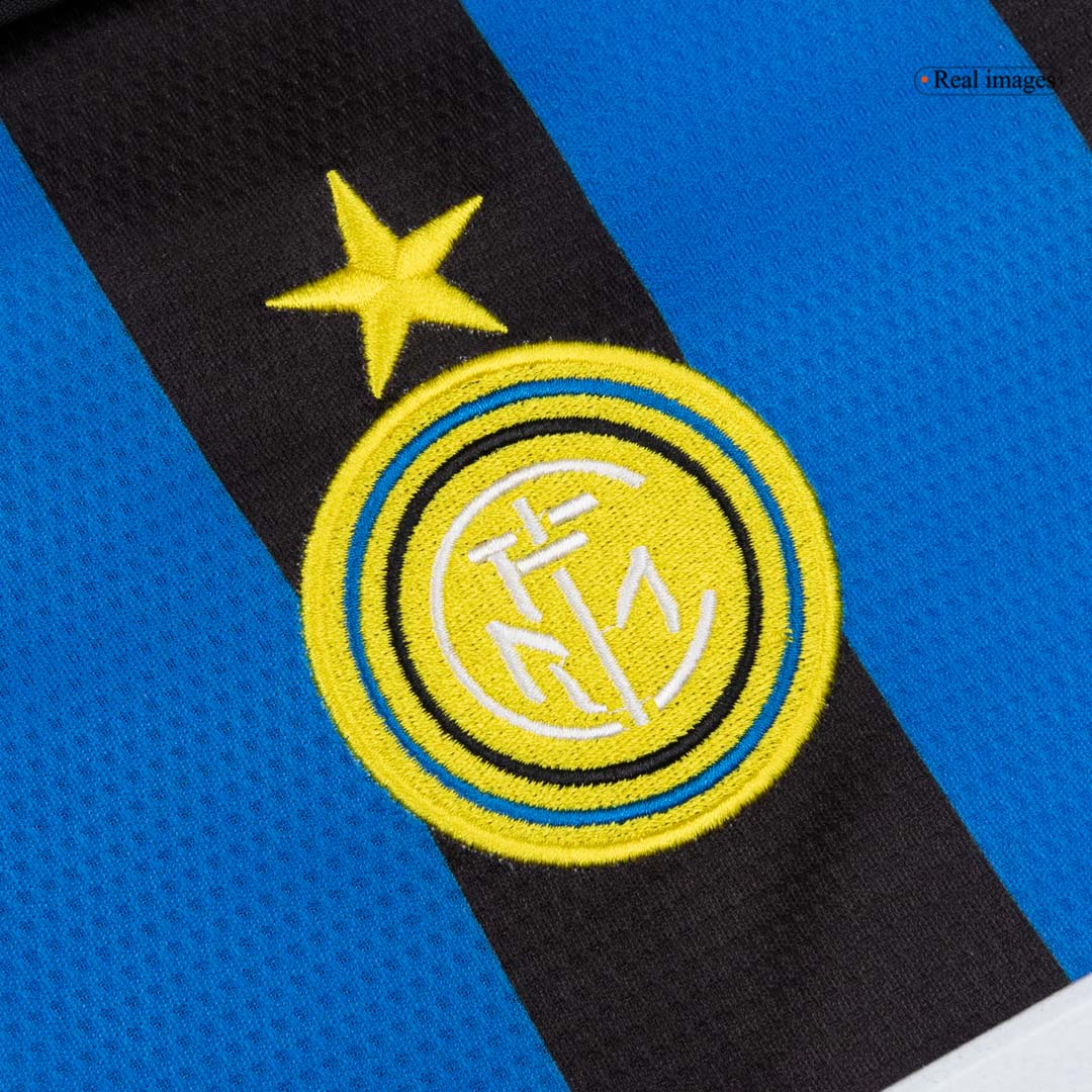 Retro Inter Milan Mens Home Soccer Jersey 1998/99 Blue&Black