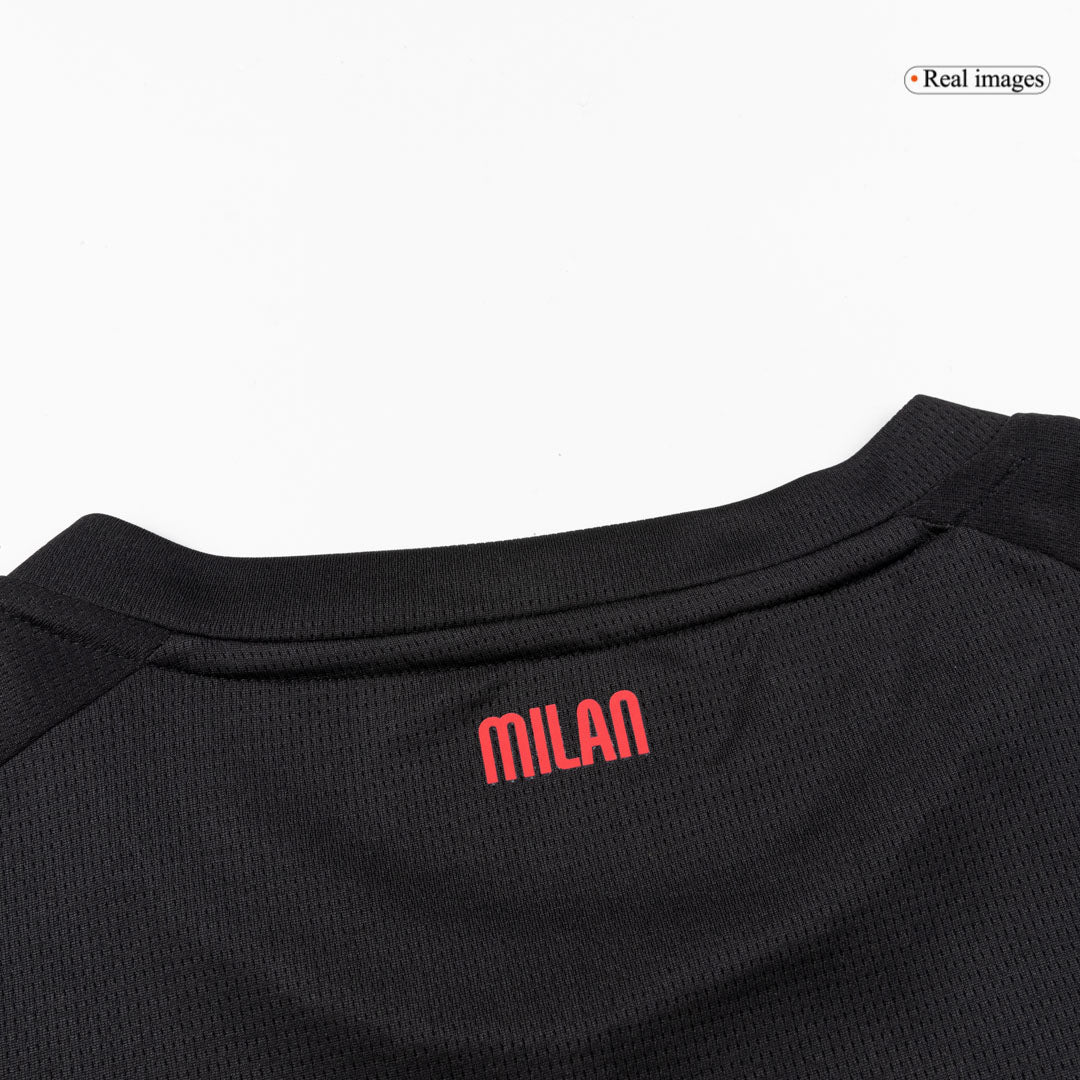 AC Milan Mens Home Soccer Kit 2025/26 Red&Black [PREMIUM]