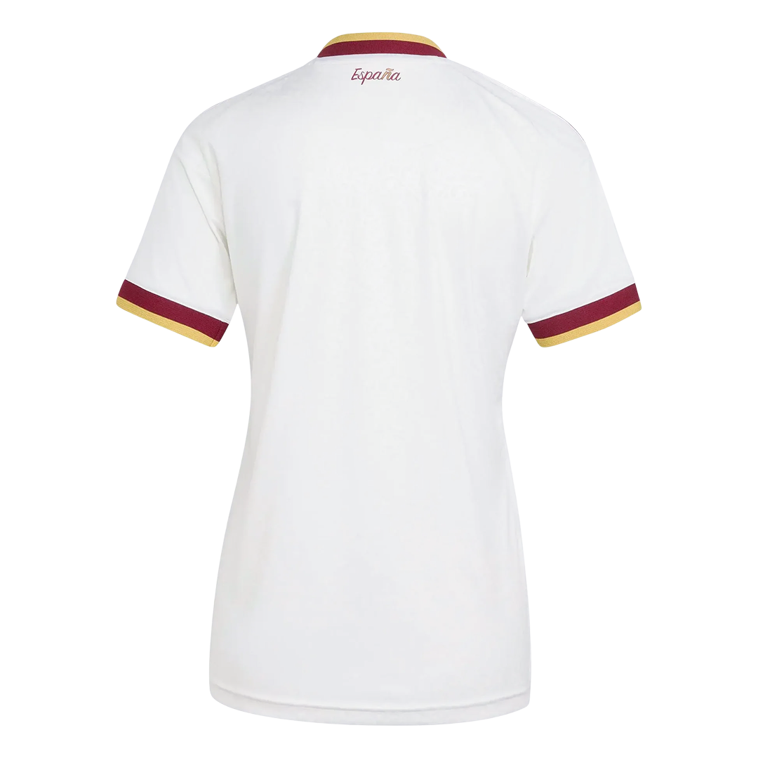 Spain Womens Away Soccer Jersey World Cup 2026 White