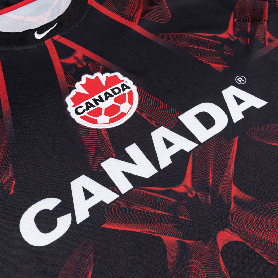 Canada Mens Soccer Jersey World Cup 2026 Red&Black