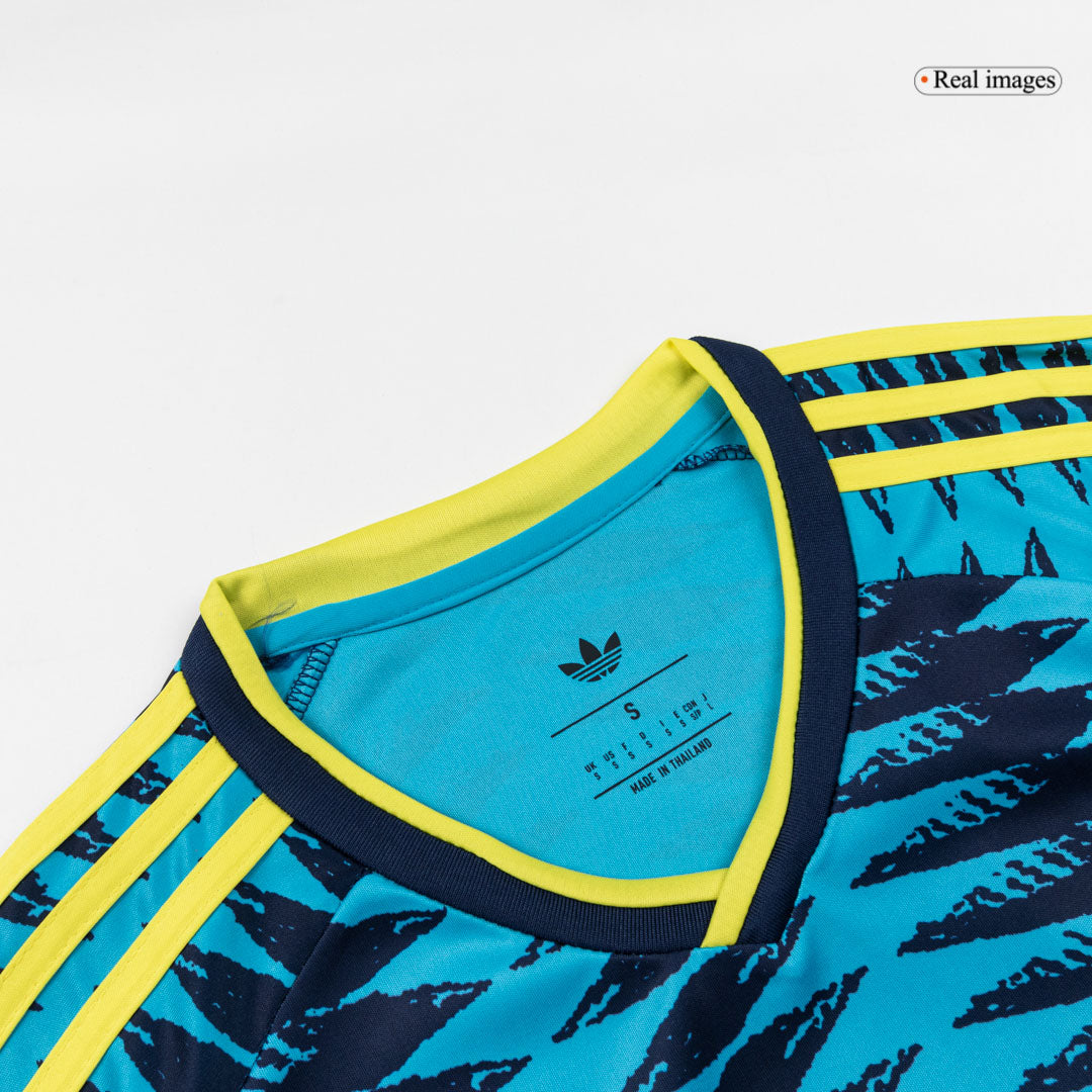 Colombia Mens Away Soccer Jersey World Cup 2026 Blue