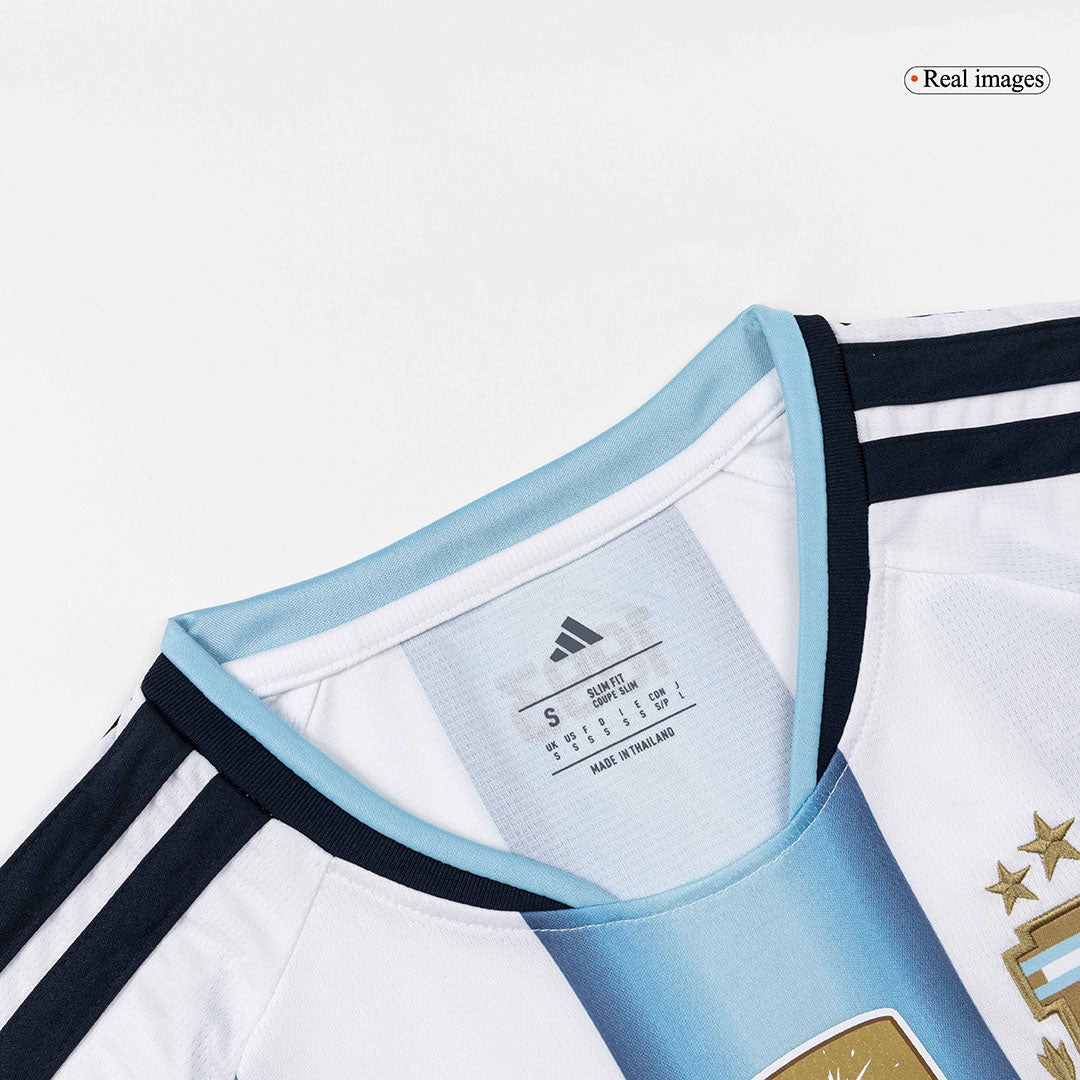 Argentina Mens Home Long Sleeve Soccer Jersey World Cup 2026 Blue&White