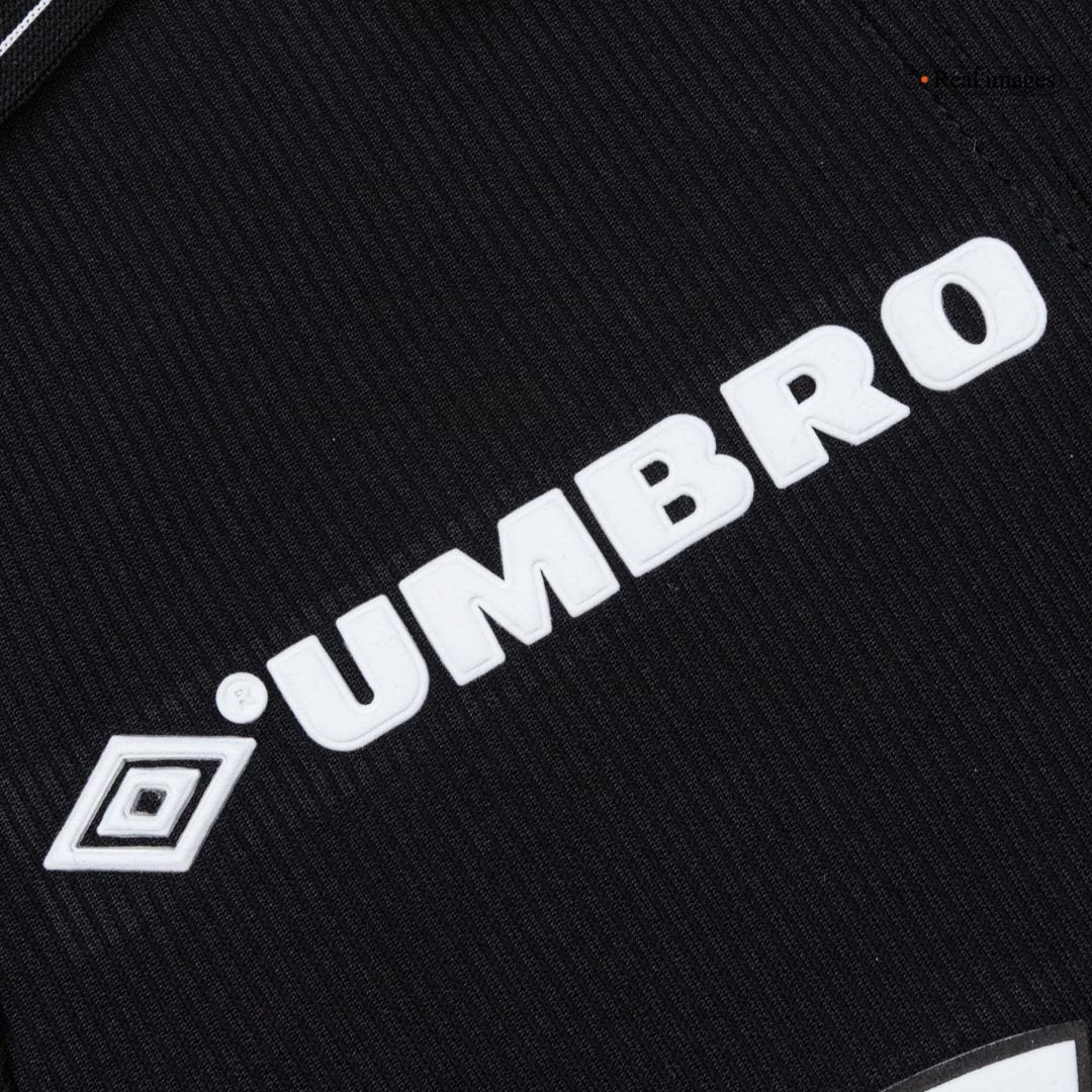 Retro Manchester United Mens Away Soccer Jersey 1998 Black
