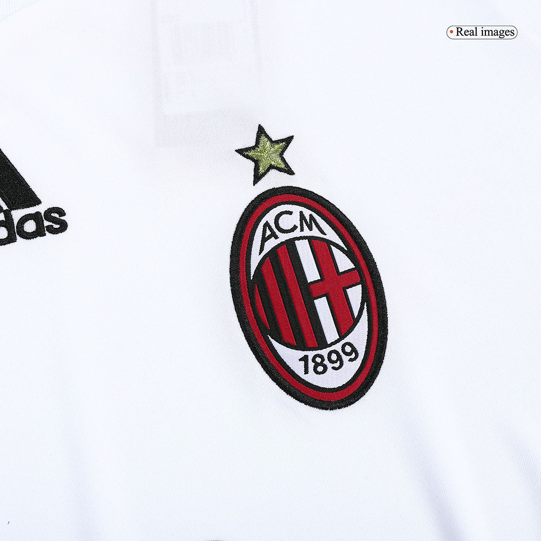 Retro AC Milan Mens Away Soccer Jersey 2009/10 White